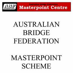 ABF Masterpoints Scheme