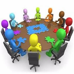 Image of committee meeting