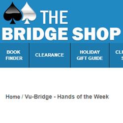 Bridge Shop's vugraph hand of the week
